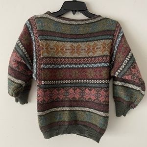 Catrina LTD Sweaters | Catrina LTD Vtg Womens Small Brown Cable Knit Sweater